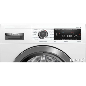 Стиральная машина стандартная Bosch WAV28M80UA, 9 кг, 1400 об/мин, A+++, Белый