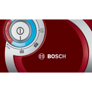 Пылесос с контейнером Bosch BGC2U230, 550 Вт, 77 дБ, Красный