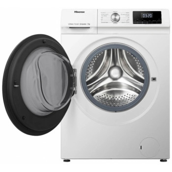 Стиральная машина стандартная Hisense WFQA8014EVJM, 8 кг, 1400 об/мин, A, Белый