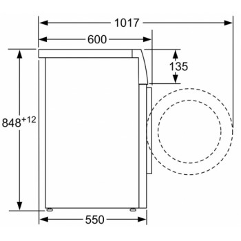 Стиральная машина стандартная Siemens WM14N2L3UA