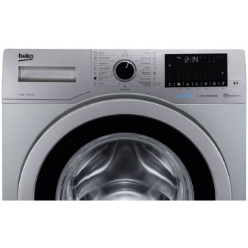 Стиральная машина стандартная Beko WUE8736XBS, 8 кг, 1400 об/мин, C, Серебристый