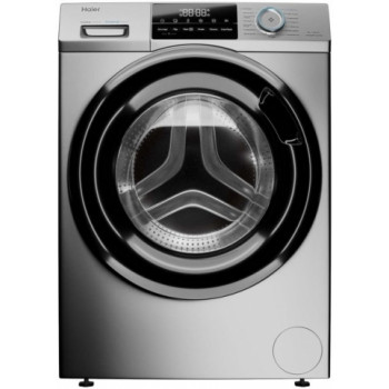 Стиральная машина узкая Haier HW 60-BP12929AS, 6 кг, 1200 об/мин, A+++, Серебристый