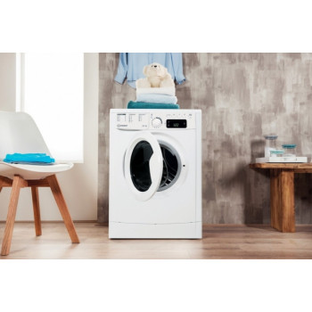 Cтирально-сушильная машина Indesit EWDE751451W, 7 кг, 1400 об/мин, F, Белый с доставкой по Кишиневу и всей Молдове. Бытовая техника по лучшим ценам в Молдове