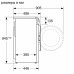 Стиральная машина узкая Siemens WH22A2W1BL, 7 кг, 1200 об/мин, A+++, Белый