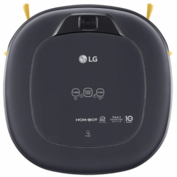 Пылесос-робот LG VR6690LVTM, До 1 л, 23 Вт, 69 дБ, Черный