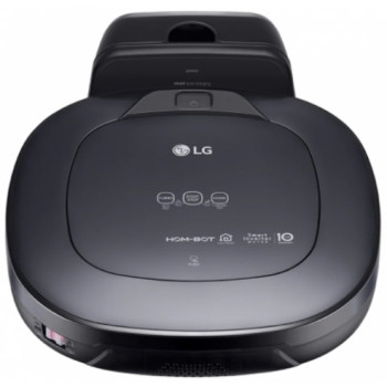 Пылесос-робот LG VR6690LVTM, До 1 л, 23 Вт, 69 дБ, Черный