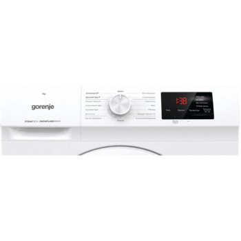 Стиральная машина узкая Gorenje WHE72SFS, 7 кг, 1200 об/мин, A+++, Белый