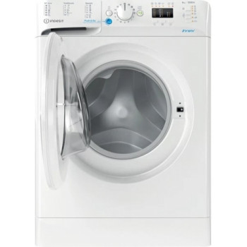 Стиральная машина узкая Indesit BWSA61251WEU, 6 кг, 1200 об/мин, F, Белый