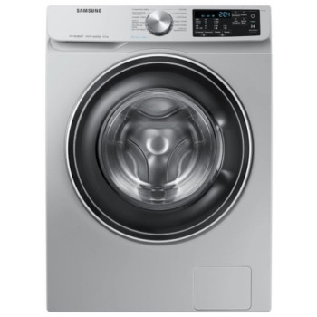 Стиральная машина узкая Samsung WW80R42LXESDLP, 8 кг, 1200 об/мин, A, Серебристый