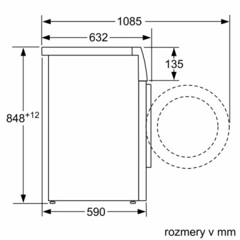 Стиральная машина стандартная Siemens WM14VEH0CS