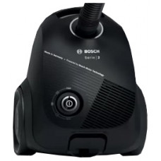 Пылесос с мешком Bosch BGBS2BA1P, 3.0 л  и более, 600 Вт, 69 дБ, Черный