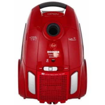 Пылесос с мешком Hoover  TTE2005 019, 3.0 л  и более, 2000 Вт, 77 дБ, Красный