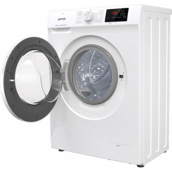 Стиральная машина узкая Gorenje WHE60SFS, 6 кг, 1000 об/мин, A, Белый