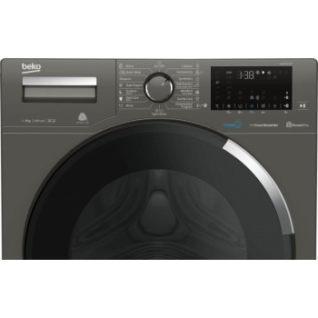 Стиральная машина стандартная Beko WUE8736XCM, 8 кг, 1400 об/мин, C, Серебристый