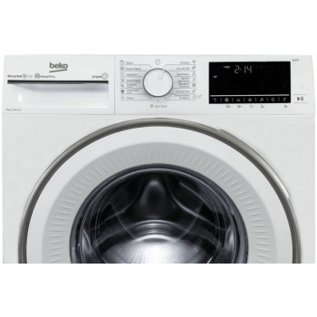 Стиральная машина стандартная Beko B3WFU7843WB, 8 кг, 1400 об/мин, C, Белый