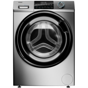 Стиральная машина узкая Haier HW70-BP12959AS, 7 кг, 1200 об/мин, A+++, Серебристый