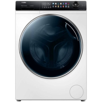 Стиральная машина узкая Haier HW80B14279, 8 кг, 1400 об/мин, A+++, Белый