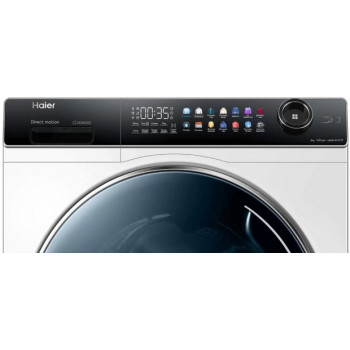 Стиральная машина узкая Haier HW80B14279, 8 кг, 1400 об/мин, A+++, Белый