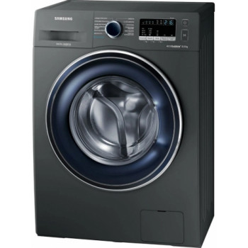 Стиральная машина узкая Samsung WW80R42LHFXDUA, 8 кг, 1200 об/мин, A+++, Cерый