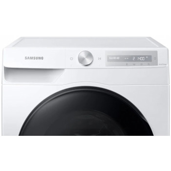 Cтирально-сушильная машина Samsung WD10T634DBH, 10.5 кг, 1400 об/мин, B, Белый