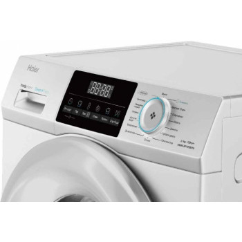 Стиральная машина узкая Haier HW65BP129301B, 6.5 кг, 1200 об/мин, A+++, Белый