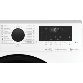 Стиральная машина узкая Beko WUE7726XWST, 7 кг, 1400 об/мин, B, Белый