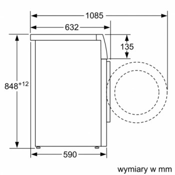 Стиральная машина стандартная Bosch WAXH8G91PL