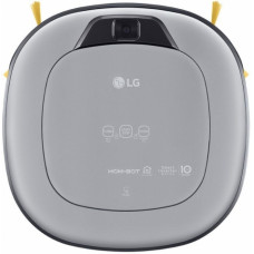 Пылесос-робот LG VRF6670LVM, До 1 л, 23 Вт, 69 дБ, Серебристый