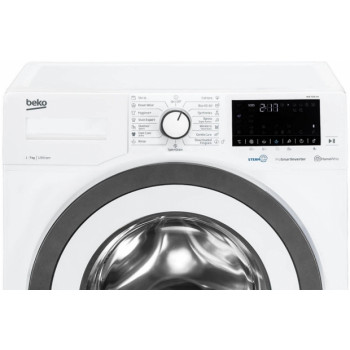 Стиральная машина стандартная Beko WUE7636X0A, 7 кг, 1200 об/мин, D, Белый