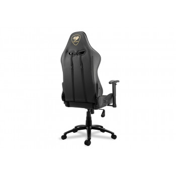 Scaun Gaming Cougar Outrider Royal, PVC Piele, Negru/Auriu