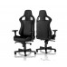 Scaun Gaming Noblechairs Epic, Vinil, Negru cu livrare în Chișinău și Moldova. Accesorii pentru jocuri la cele mai mici prețuri