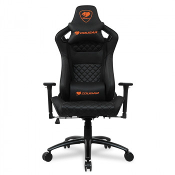 Scaun Gaming Cougar Explore S, PVC Piele, Negru cu livrare în Chișinău și Moldova. Accesorii pentru jocuri la cele mai mici prețuri