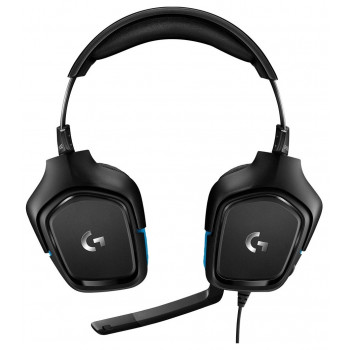 Игровая Гарнитура Logitech G432, Проводной аналоговый, Чёрный/Синий с доставкой по Кишиневу и всей Молдове. Игровые аксессуары по лучшим ценам в Молдове