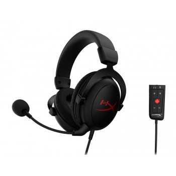 Игровая Гарнитура HyperX Cloud Core 7.1, Проводной аналоговый, Чёрный