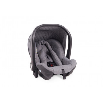 Stroller Kikka Boo 3 in 1 Vicenza Luxury, Grey silver frame