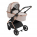 Stroller Kikka Boo 3 in 1 Angele, Chrome Beige