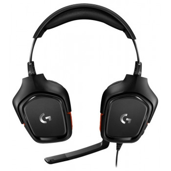 Игровая Гарнитура Logitech G332, Проводной аналоговый, Чёрный/Красный с доставкой по Кишиневу и всей Молдове. Игровые аксессуары по лучшим ценам в Молдове