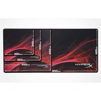 Игровой коврик для мыши HyperX FURY S Pro Speed Edition, Medium, Чёрный/Красный с доставкой по Кишиневу и всей Молдове. Игровые аксессуары по лучшим ценам в Молдове