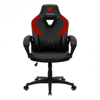 Scaun Gaming ThunderX3 DC1, PU Piele, Negru/Rosu cu livrare în Chișinău și Moldova. Accesorii pentru jocuri la cele mai mici prețuri