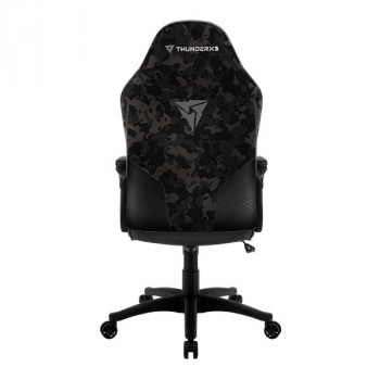 Gaming Chair ThunderX3 BC1 CAMO  Black/Grey, User max load up to 150kg / height 165-180cm cu livrare în Chișinău și Moldova. Accesorii pentru jocuri la cele mai mici prețuri