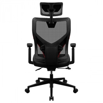 Gaming Chair ThunderX3 Yama1  Black/Red, User max load up to 150kg / height 165-180cm с доставкой по Кишиневу и всей Молдове. Игровые аксессуары по лучшим ценам в Молдове