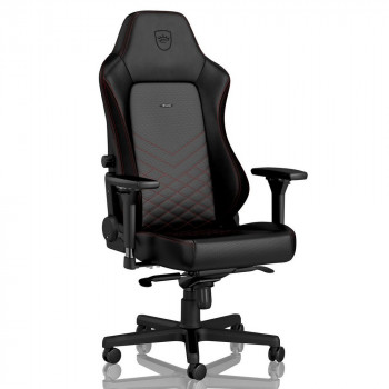 Scaun Gaming Noblechairs Hero, PU Piele, Negru/Rosu cu livrare în Chișinău și Moldova. Accesorii pentru jocuri la cele mai mici prețuri