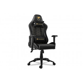 Scaun Gaming Cougar Outrider Royal, PVC Piele, Negru/Auriu