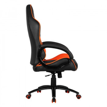 Scaun Gaming Cougar Fusion, PVC Piele, Negru/Portocaliu