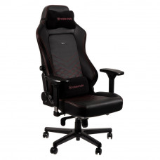 Игровое кресло Noblechairs Hero, Искусственная кожа, Черный/Красный с доставкой по Кишиневу и всей Молдове. Игровые аксессуары по лучшим ценам в Молдове