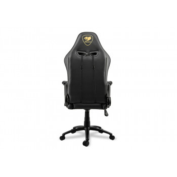 Scaun Gaming Cougar Outrider Royal, PVC Piele, Negru/Auriu