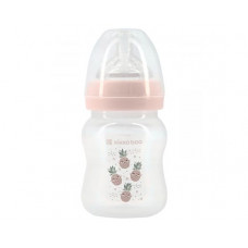 Anti-colic feeding bottle Kikka Boo 160ml Pineapple Pink с доставкой по Кишиневу и всей Молдове. Малышам по лучшим ценам в Молдове