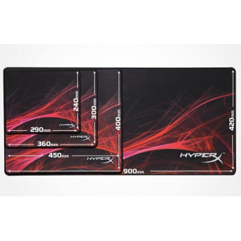 Игровой коврик для мыши HyperX FURY S Pro Speed Edition, Extra Large, Черный/Красный с доставкой по Кишиневу и всей Молдове. Игровые аксессуары по лучшим ценам в Молдове