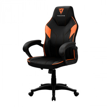 Scaun Gaming ThunderX3 EC1, PU Piele, Negru/Portocaliu cu livrare în Chișinău și Moldova. Accesorii pentru jocuri la cele mai mici prețuri