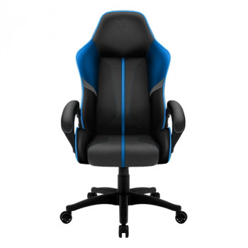 Scaun Gaming ThunderX3 BC1, PU Piele, Gri/Albastru cu livrare în Chișinău și Moldova. Accesorii pentru jocuri la cele mai mici prețuri